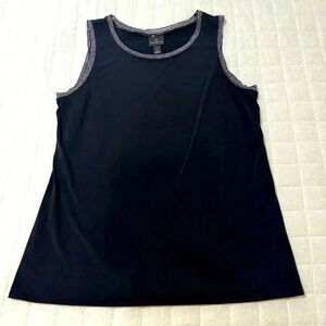 WORTHINGTON Women’s Tank Cami Black Size Med